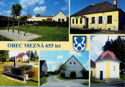 Výroční pohlednice obce Mezná 2017